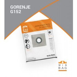  Jednokratne mikrofiber kese za usisivače gorenje "tip gb2" 5/1+motor filter g152-5f ( 3168 ) Cene