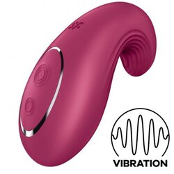 Satisfyer Vibrator Dipping Delight, rdeč Cijene