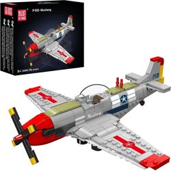 MOULD KING 24068 - Lovsko letalo P-51D Mustang - 1 k. Cene