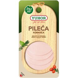 YUHOR D.O.O. Pileca kobasica slajs 100g Yuhor Cene