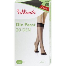 Bellinda DIE PASST, 20 denske ženske dokolenke - 094 ČRNA Cene