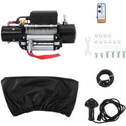 Električno vitlo PVC Crna Cene