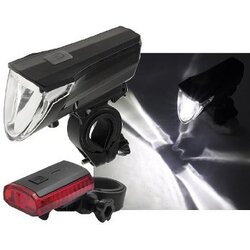 ChiliTec GmbH Fahrrad LED-Beleuchtungsset "CFL 60 pro" Cene