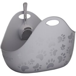 Litter Genie mačji WC – Litter Box - Sivi Cene