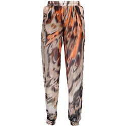 Just Cavalli WOMEN'S ORANGE TROUSERS Cene
