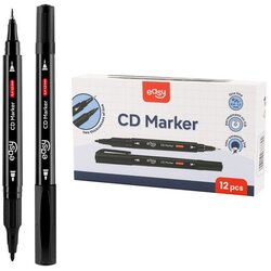 Cd marker s dvostrukim vrhom | crni Cene
