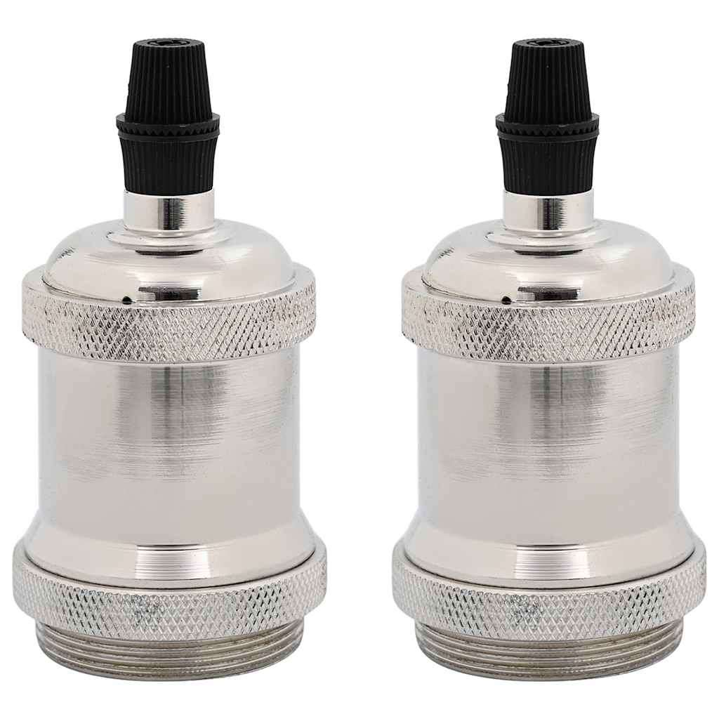 vidaXL Obeski za svetilke 2 kosa Satin Nickel E27 Cene