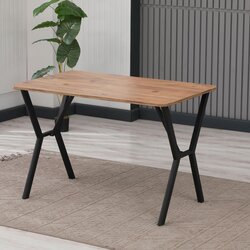 Hanah home Trpezarijski sto Elma 110, 110 x 70 x 74 cm, Boja oraha Cene