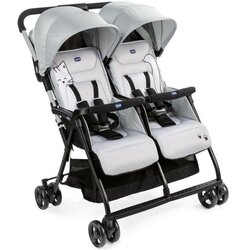 Chicco kolica za blizance Ohlala, Silver cat Cene