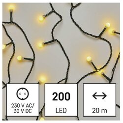 Emos LED lanac od cherry - kuglice 20m MTG-D5AW03 Cene