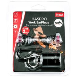 Haspro Čepki za ušesa za delo – prozorni, silikonski Work (2 para, S/M) Cene