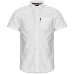 Superdry Srajce s kratkimi rokavi OXFORD ESSENTIAL Bela Cene