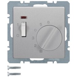 Berker Regulator temperature 20306084 Aluminij, (5000547308) Cene