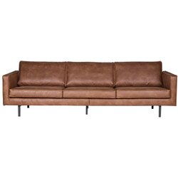 BePureHome Smeđi kauč s presvlakom od reciklirane kože Rodeo, 277 cm Cene