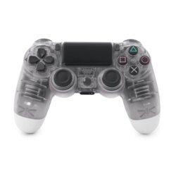 Joypad dual shock wifi za PS4 beli transparent Cene