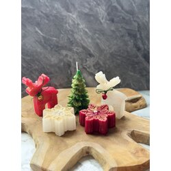 Aberto Design set božićnih sveća christmas 16, 5 komada, višebojni Cene