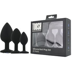 Toosh KOMPLET ANALNIH ČEPOV Black Cene