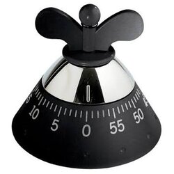 Alessi Kitchen Timer black A09 B Cene