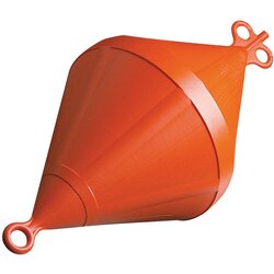 Nuova Rade Mooring Buoy Bi-Conical Plastic 28 cm 64 cm Cene