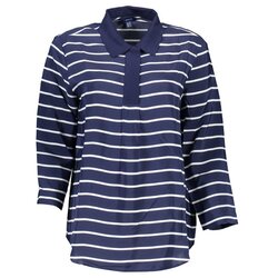 Gant Ženska Plava Polo Majica s 3/4 Rukavima Cijene