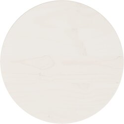 vidaXL Mizna plošča bela Ø30x2,5 cm trdna borovina, (20711766) Cene