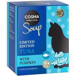 Cosma Soup zimska izdaja tuna z bučo - Varčno pakiranje: 24 x 40 g Cene