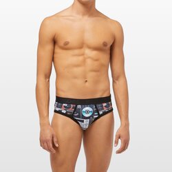 Moschino slip gaće sa audio printom Cene