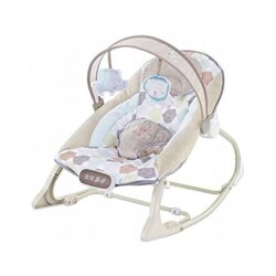 Fitch Baby Ležaljka za bebe sa muzikom i vibracijom, Bež Cene