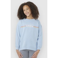 Rip Curl Keepsakes Relaxed Crew Kids Pulover mid blue Cene