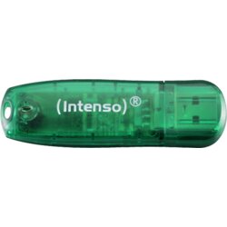 Intenso 8GB Rainbow Line USB 2.0 spominski ključek - Zelen 3502460 Cene