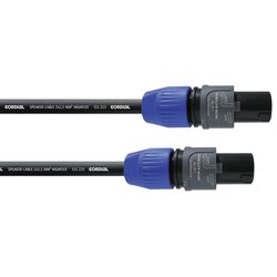 Cordial zvočnik kabel [1x tip SPK vtič - 1x tip SPK vtič] 2 x 2.5 mm² 10.00 m črna, (20429815) Cene