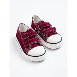VICO Children's Velcro sneakers with burgundy Cijene