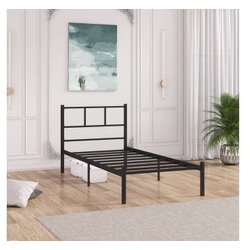 Hanah home Okvir kreveta Cemre, 90x190 cm, crni Cijene