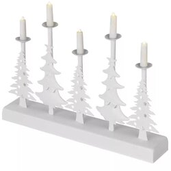 Emos LED božićni svećnjak LED/2xAA bela Cene