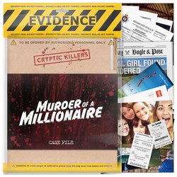 CRYPTIC_KILLERS CRYPTIC KILLERS miselna igra Murder of a Millionaire Cene