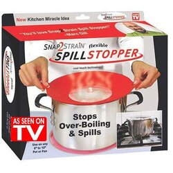  "Spill Stopper" silikonski univerzalni poklopac protiv kipljenja (pogledajte video) Cijene