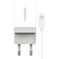 Foneng Polnilec 1x USB K210 + USB Lightning kabel, (20628232) Cene
