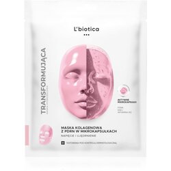 L´Biotica Transforming Collagen Mask with PDRN in Microcapsules kolagenska maska za učvrstitev obraza 1 kos Cene