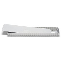 Patisse Pekač za pito, quiche s snemljivim dnom Silver Top 35x11xh2,5cm / pravokoten / ogljikovo jeklo, premaz, (5000198134) Cene