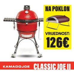 Kamado Joe Classic Joe II 18” keramički roštilj na ugalj s postoljem, 46 cm Cene