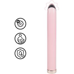 Loveline raven steklen vibrator (rožnat) Cene