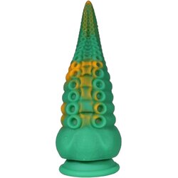 OgazR Octopuss - samoljepljivi dildo za ruku hobotnice - 21 cm (zeleno-žuti) Cene