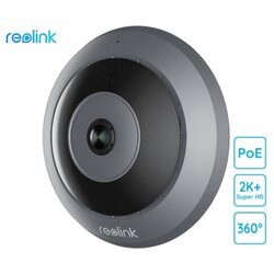 Reolink Fisheye Series P520 - 6MP Indoor Fisheye PoE Camera, 360° View, Multiple Display Modes, Person Detection Cene