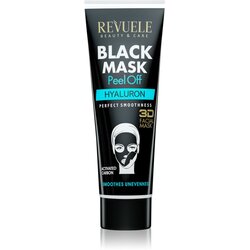 Revuele Black Mask Peel Off Hyaluron čistilna luščilna maska z aktivnim ogljem 80 ml Cene