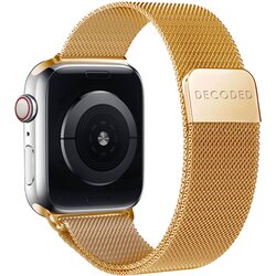 Decoded Milanaise Traction Strap 38 /40 /41 /42mm Shiny Gold Cene