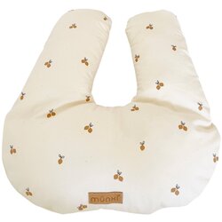 Munxi oporna blazina za dojenčka beige lemon Cene