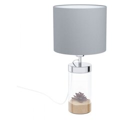 Eglo Lidsing stona lampa/1, e27, siva/tkanina/staklo Cene