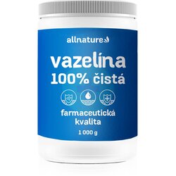Allnature Vaseline 100% pure pharmaceutical grade vazelin bez parfema 1000 g Cene