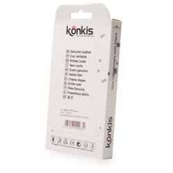KONKIS žepek apple iphone 3, 3GS, 4, samsung 3590, nokia 220, washed bela Cene