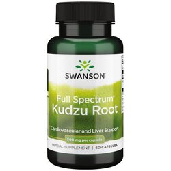 Swanson Kudzu Root 500 mg (60 kapsul) Cene